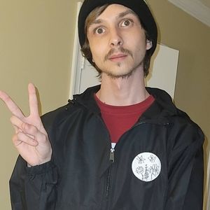 Embroidered Flowers Champion Windbreaker